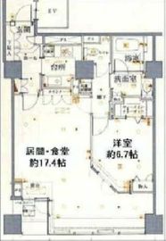 シーフォートタワー 14階 間取り図