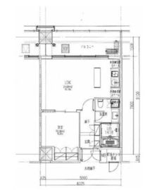 ラ・トゥール新宿 11F5 間取り図