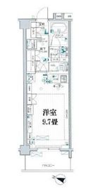 デュオステージ中落合 3階 間取り図