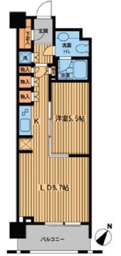 プライムアーバン日本橋横山町 1110 間取り図