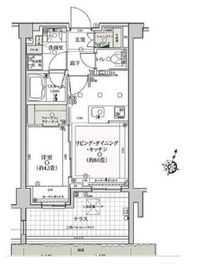 クリオラベルヴィ馬込 1階 間取り図