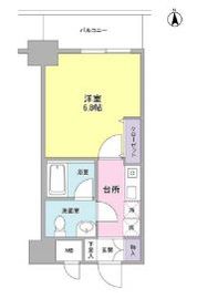 セレーノ品川 715 間取り図