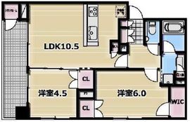 クラッシーコート北大塚 5階 間取り図