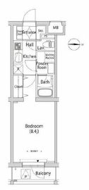 カーサスプレンディッド新中野 312 間取り図