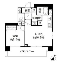 ミッテドルフ 303 間取り図