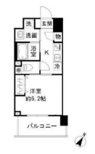 ミッテドルフ 402 間取り図
