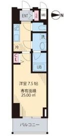 プレシャス音羽 404 間取り図