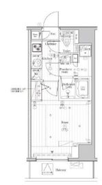 プレミアムキューブジー市谷甲良町 2階 間取り図