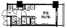 HF駒沢公園レジデンスタワー 707 間取り図