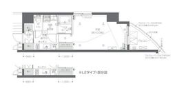 ZOOM新宿夏目坂 3階 間取り図