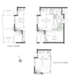 ZOOM新宿夏目坂 1階 間取り図