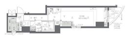 ZOOM新宿夏目坂 5階 間取り図