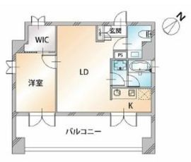 ブレアハウス 901 間取り図