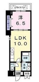 フレスクーラ神楽坂 301 間取り図