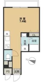 プライマル品川西大井 601 間取り図