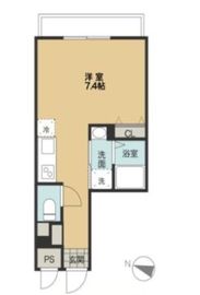 プライマル品川西大井 402 間取り図