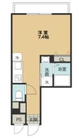 プライマル品川西大井 702 間取り図