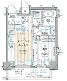 ダイナシティ高田馬場 7階 間取り図