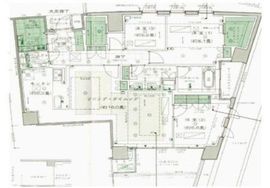 プラウド南麻布 3階 間取り図