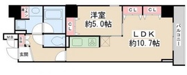 アーク銀座京橋 202 間取り図