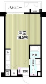 朝日マンション赤坂南部坂 2階 間取り図