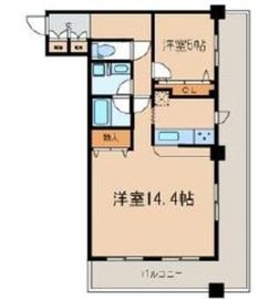 竹橋ヒルズ 913 間取り図