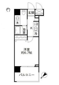 フォレシティ豊洲 405 間取り図