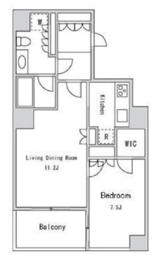 LaSante一番町 502 間取り図