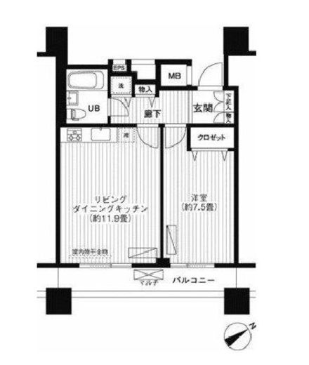LOOP-M 904 間取り図
