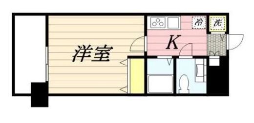 メゾン・ド・ヴィレ渋谷 10階 間取り図