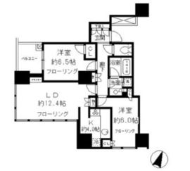 大崎ウエストシティタワーズ イースト 11階 間取り図