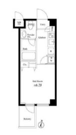 ラスパシオ三軒茶屋 303 間取り図