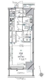 クレイシア三軒茶屋 2階 間取り図