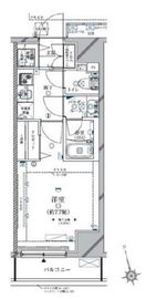 クレイシア三軒茶屋 4階 間取り図