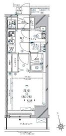 クレイシア三軒茶屋 10階 間取り図