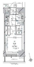 クレイシア三軒茶屋 4階 間取り図