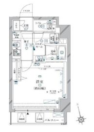 クレイシア三軒茶屋 7階 間取り図