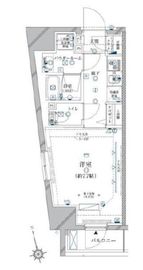 クレイシア三軒茶屋 3階 間取り図