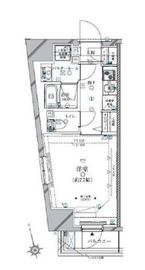 クレイシア三軒茶屋 4階 間取り図