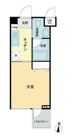 ラスパシオ三軒茶屋 404 間取り図