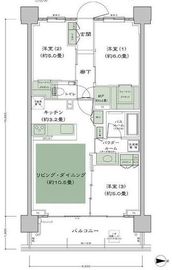 シティテラス杉並方南町 8階 間取り図