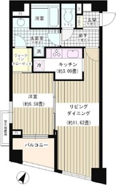 パトリス26 201 間取り図