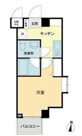 ラスパシオ三軒茶屋 306 間取り図