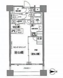 パークハウス千代田富士見 3階 間取り図