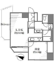 パレステュディオ六本木 13階 間取り図