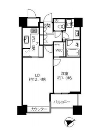 パークコート赤坂ザ・タワー 28階 間取り図