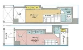 アクシア麻布 3階 間取り図