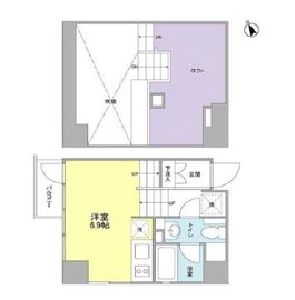 マルシュ代々木 202 間取り図