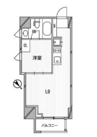 コートモデリア広尾 102 間取り図