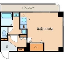 メイフェアハウス三田 207 間取り図